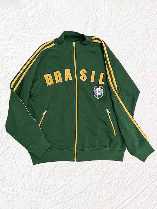 Contrast Color Brasil Sweatshirt