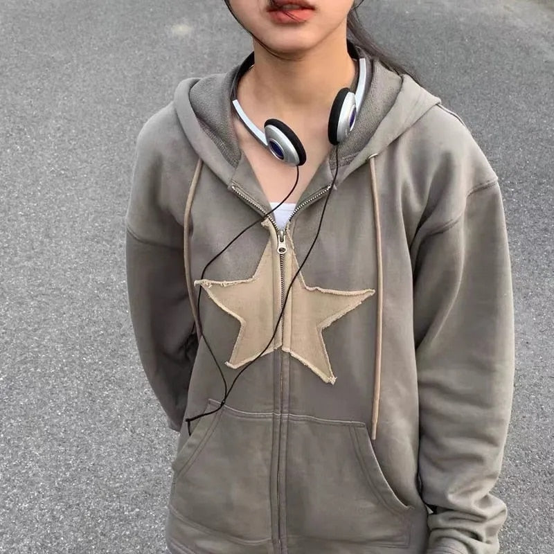 Star Patch Hoodie