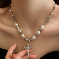 Thumbnail for Christian Pearl Necklace