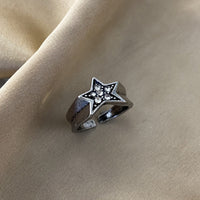 Thumbnail for Rhinestone Star Ring